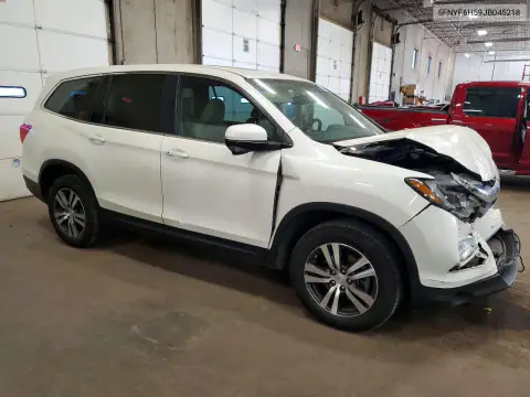 5FNYF6H59JB045218 — 2018 Honda Pilot, zdjęcie 4 z Copart 15.10.2026, Przód