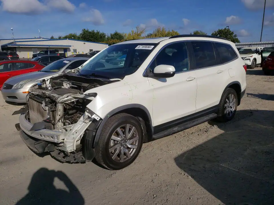 5FNYF6H57KB030251 Honda Pilot 2019 — повреждение Передняя часть, фото до ремонта
