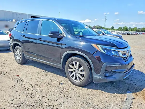 5FNYF6H58KB100212 — 2019 Honda Pilot, photo 4 from Copart, Front end
