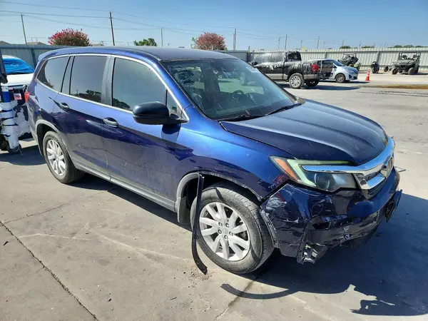 5FNYF5H18KB014342 — 2019 Honda Pilot, фото 4 с аукциона Copart, Передняя часть