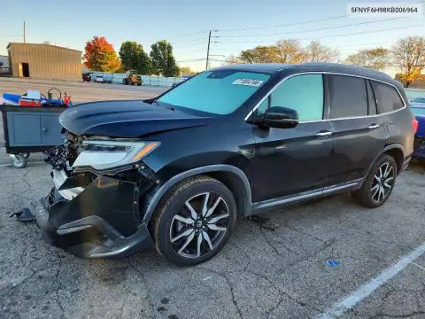 5FNYF6H98KB006964 — 2019 Honda Pilot, Mechanical damage, before-repair photos