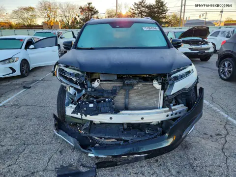 5FNYF6H98KB006964 — 2019 Honda Pilot, МЕХАНИЧЕСКИЕ ПОВРЕЖДЕНИЯ, фото до ремонта