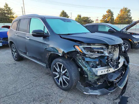5FNYF6H98KB006964 — 2019 Honda Pilot, photo 4 from Copart, Mechanical damage