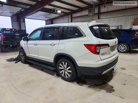 5FNYF6H52KB050391 — 2019 Honda Pilot, ფოტო 2, Copart, წინა ნაწილი