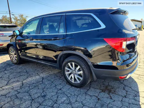 5FNYF5H31LB021944 — 2020 Honda Pilot, ფოტო 2, Copart 29.10.2026, წინა ნაწილი