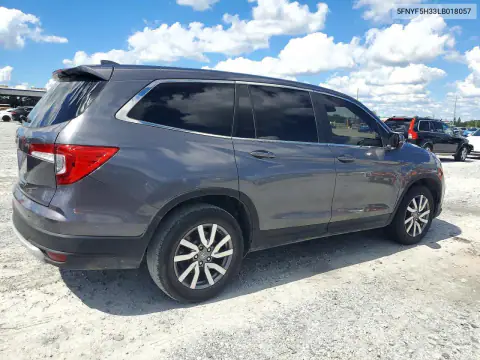 5FNYF5H33LB018057 — 2020 Honda Pilot, photo 3 from Copart, Minor dents and scratches