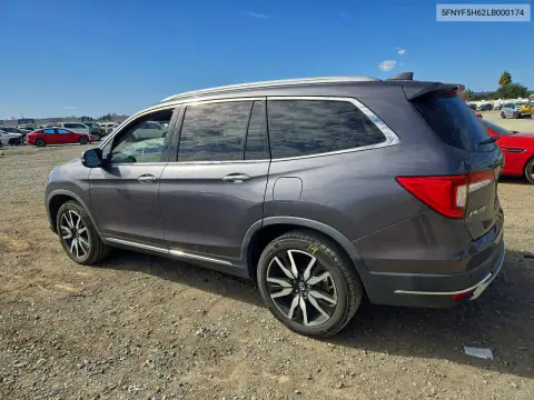 5FNYF5H62LB000174 — 2020 Honda Pilot, photo 2 from Copart, Side