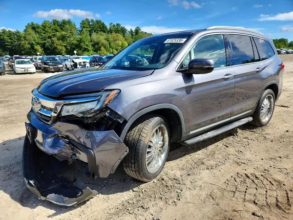 5FNYF6H91MB045270 Honda Pilot 2021 — uszkodzenie Przód, zdjęcie przed naprawą