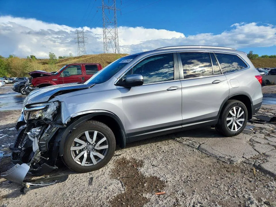 2021 HONDA PILOT VIN 5FNYF6H5XMB102885 фото 1