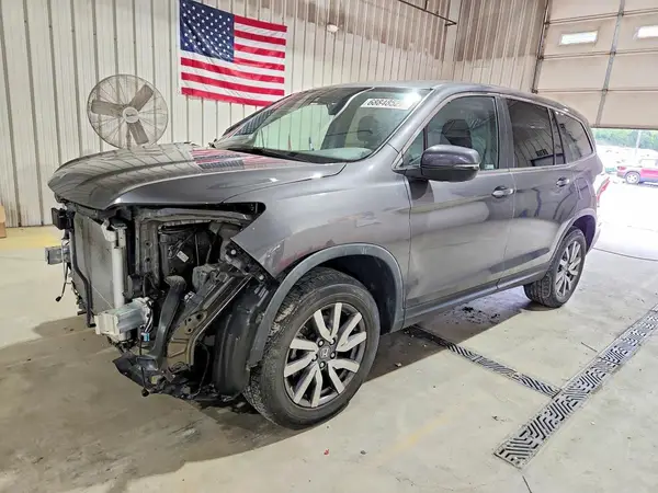 5FNYF6H5XMB052733 Honda Pilot 2021 — uszkodzenie Przód, zdjęcie przed naprawą