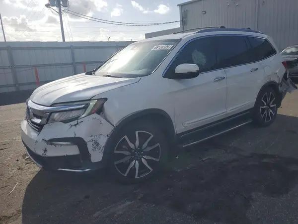 5FNYF6H97MB033785 — 2021 Honda Pilot, Передняя часть (Front End), фото до ремонта