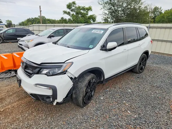 2021 HONDA PILOT VIN 5FNYF6H21MB010442 фото 1