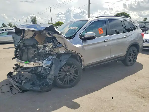 5FNYF5H25MB004752 — 2021 Honda Pilot, Передняя часть (Front End), фото до ремонта