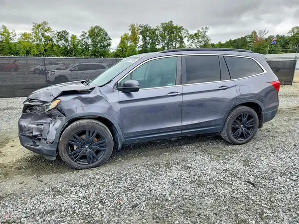 5FNYF6H20MB072995 Honda Pilot 2021 — повреждение Передняя часть, фото до ремонта