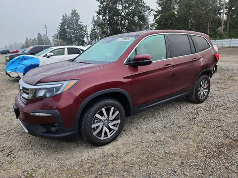 5FNYF6H50MB098457 — 2021 Honda Pilot, ЗАДНЯЯ ЧАСТЬ (Rear End), фото до ремонта