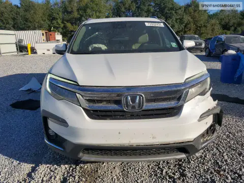 5FNYF6H05MB044155 — 2021 Honda Pilot, Front end, before-repair photos