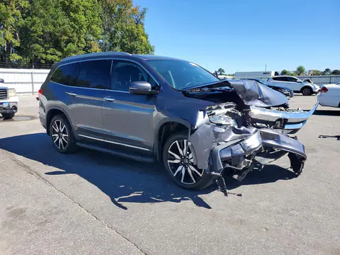 5FNYF6H61MB053147 — 2021 Honda Pilot, photo 4 from Copart, Front end