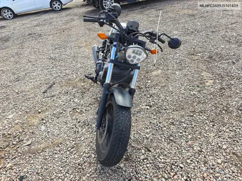 MLHPC5609J5101839 — 2018 Honda Rebel, photo 2 from Copart, Mechanical damage