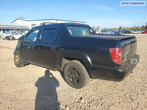 2011 Honda Ridgeline Rt VIN 5FPYK1F29BB453394 фото 2
