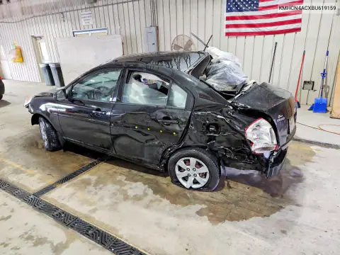 KMHCN4ACXBU619159 — 2011 Hyundai Accent, фото 2 с аукциона Copart 19.10.2026, Повреждения со всех сторон