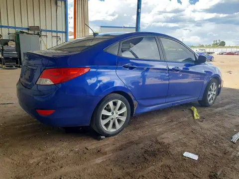 2012 HYUNDAI ACCENT VIN KMHCU4AE1CU087578 фото 3