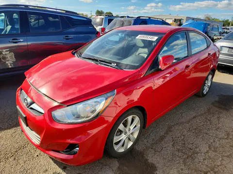 2012 HYUNDAI ACCENT VIN KMHCU4AEXCU080564 фото 1