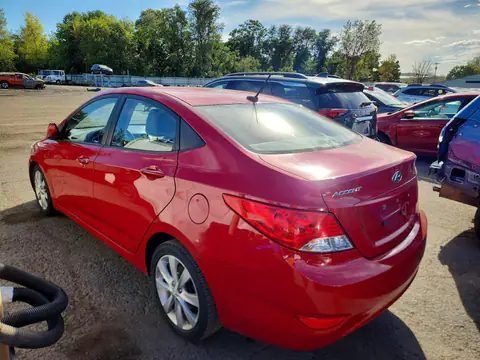 2012 HYUNDAI ACCENT VIN KMHCU4AEXCU080564 фото 2