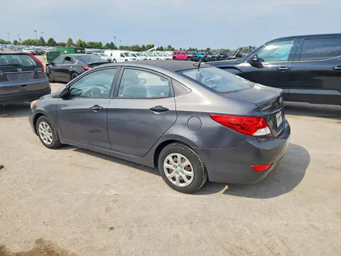 2012 HYUNDAI ACCENT VIN KMHCT4AE0CU048967 фото 2