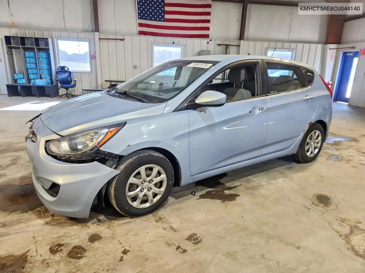 2012 Hyundai Accent Gs VIN KMHCT5AE8CU044140 фото 1