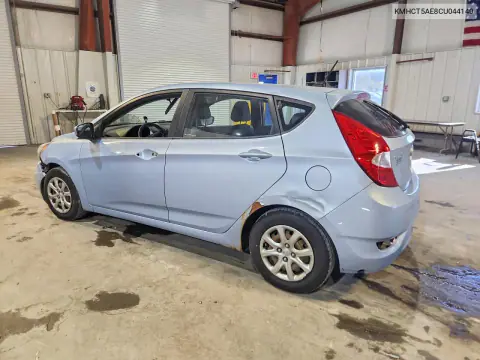 2012 Hyundai Accent Gs VIN KMHCT5AE8CU044140 фото 2
