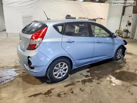 2012 Hyundai Accent Gs VIN KMHCT5AE8CU044140 фото 3