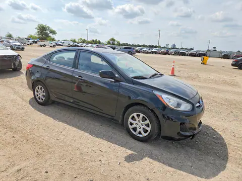 2013 HYUNDAI ACCENT VIN KMHCT4AE0DU581273 фото 4