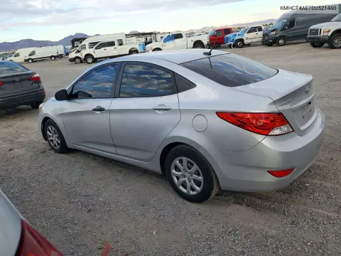 2013 Hyundai Accent Gls VIN KMHCT4AE7DU521460 фото 2