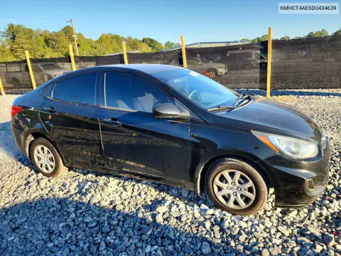 2013 Hyundai Accent Gls VIN KMHCT4AE5DU434639 фото 4