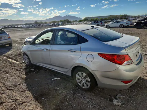 KMHCT4AE8EU662717 — 2014 Hyundai Accent, photo 2 from Copart 13.10.2026, Front end