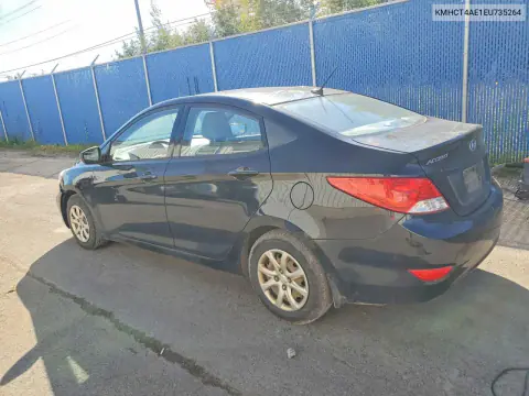 2014 Hyundai Accent Gls VIN KMHCT4AE1EU735264 фото 2