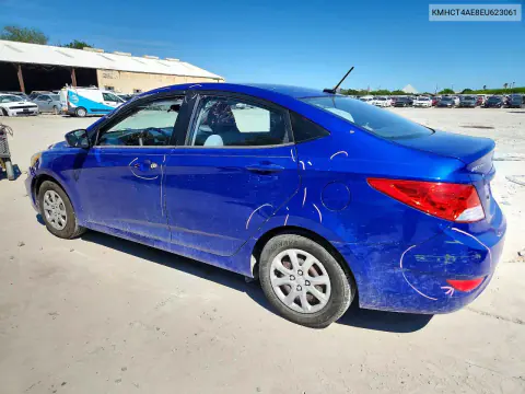 2014 Hyundai Accent Gls VIN KMHCT4AE8EU623061 фото 2