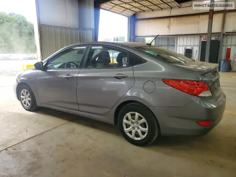 2014 Hyundai Accent Gls VIN KMHCT4AE2EU638803 фото 2