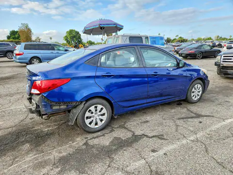 2015 HYUNDAI ACCENT VIN KMHCT4AE7FU833362 фото 3