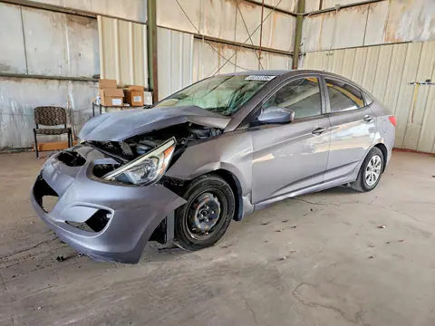 KMHCT4AE7GU078098 — 2016 Hyundai Accent, Передняя часть (Front End), фото до ремонта