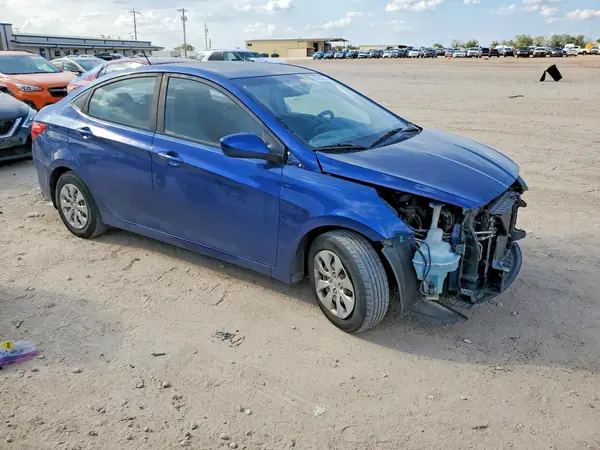 KMHCT4AE9GU080337 — 2016 Hyundai Accent, zdjęcie 4 z Copart, Przód