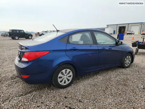 2016 Hyundai Accent Se VIN KMHCT4AE0GU956566 фото 3