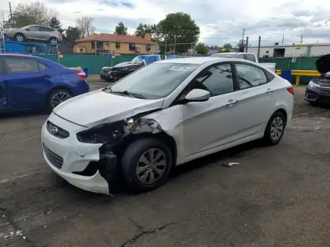KMHCT4AEXHU169478 — 2017 Hyundai Accent, Przód (Front End), zdjęć przed naprawą