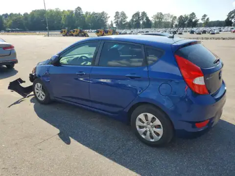 KMHCT5AEXHU345998 — 2017 Hyundai Accent, photo 2 from Copart, Front end