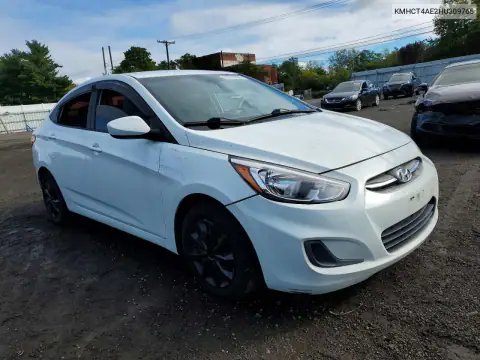 KMHCT4AE2HU309765 — 2017 Hyundai Accent, photo 4 from Copart, Front end