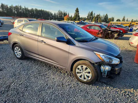 KMHCT4AE3HU196618 — 2017 Hyundai Accent, фото 4 з Copart 27.10.2026, Передня частина