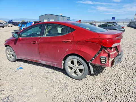 2012 HYUNDAI ELANTRA VIN KMHDH4AE2CU323504 фото 2