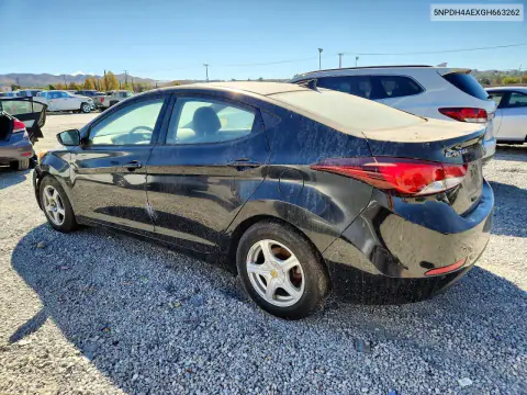 2016 Hyundai Elantra Se VIN 5NPDH4AEXGH663262 фото 2