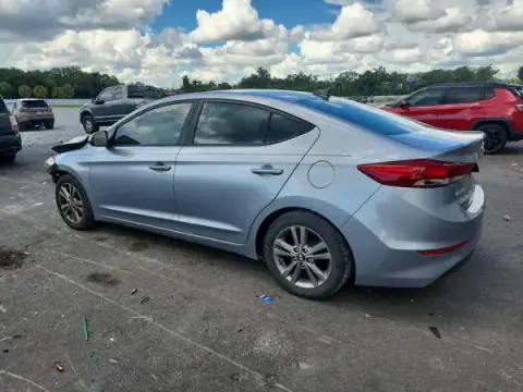 5NPD84LFXHH143439 — 2017 Hyundai Elantra, photo 2 from Copart, Front end