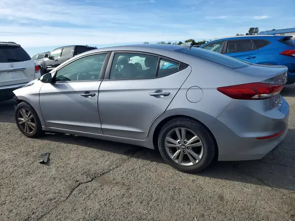 5NPD84LFXHH024287 — 2017 Hyundai Elantra, photo 2 from Copart, Front end